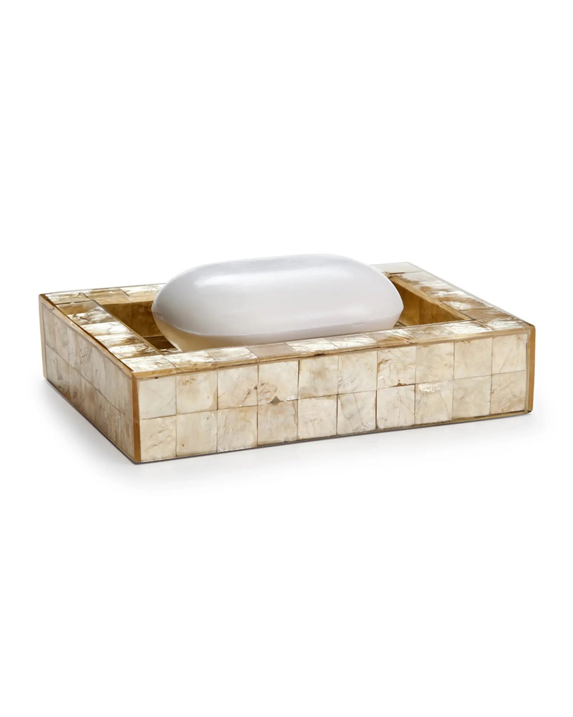 KTX-202579 Mother of Pearl Bathroom Accessory Set for Elegant Home Décor
