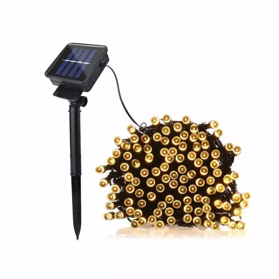 KTX-940371 Solar Powered Waterproof String Lights for Outdoor Christmas Decoration