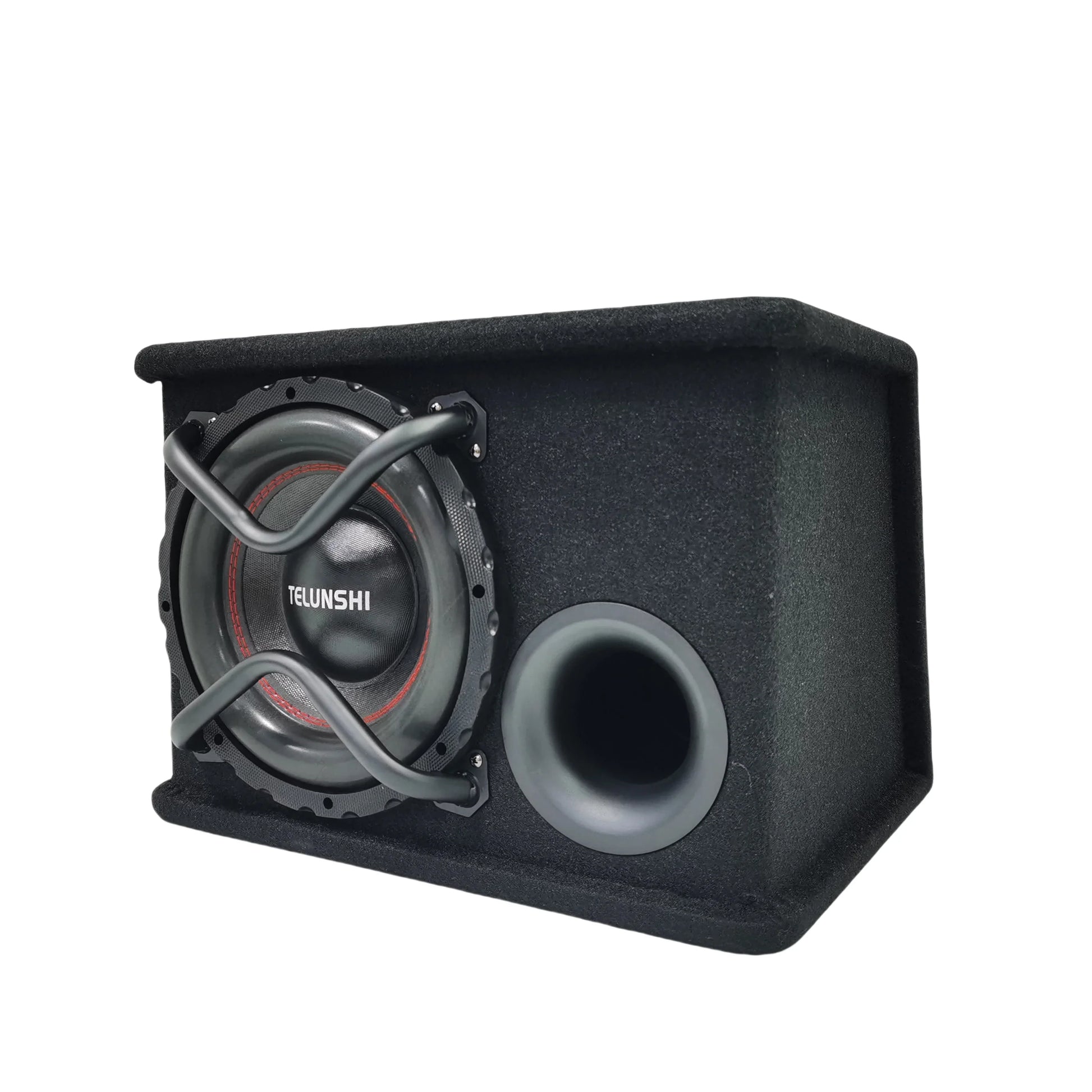 KTX-728595 10 Inch Dual Magnet Car Subwoofers with Built-in Amplifier for Truck and Car Audio Systems