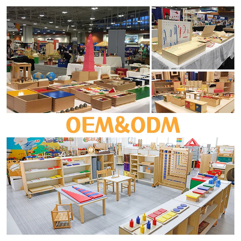 KTX-034003 Premium Wooden Montessori Educational Box Set for Kids 24 Months and Up