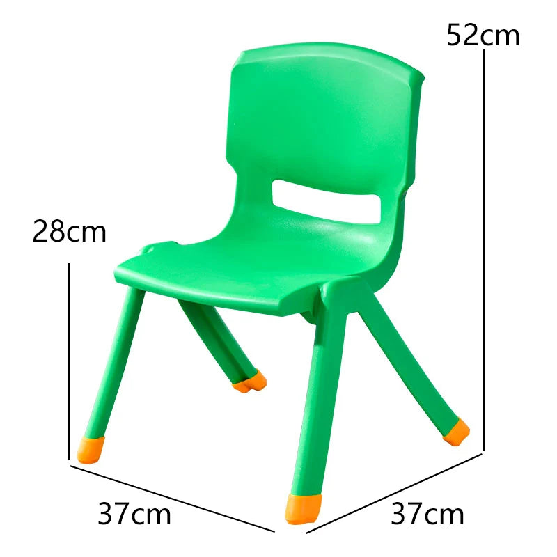 KTX-972499 Durable Plastic Stacking Chair for Children - Ideal for Schools, Daycares and Nurseries