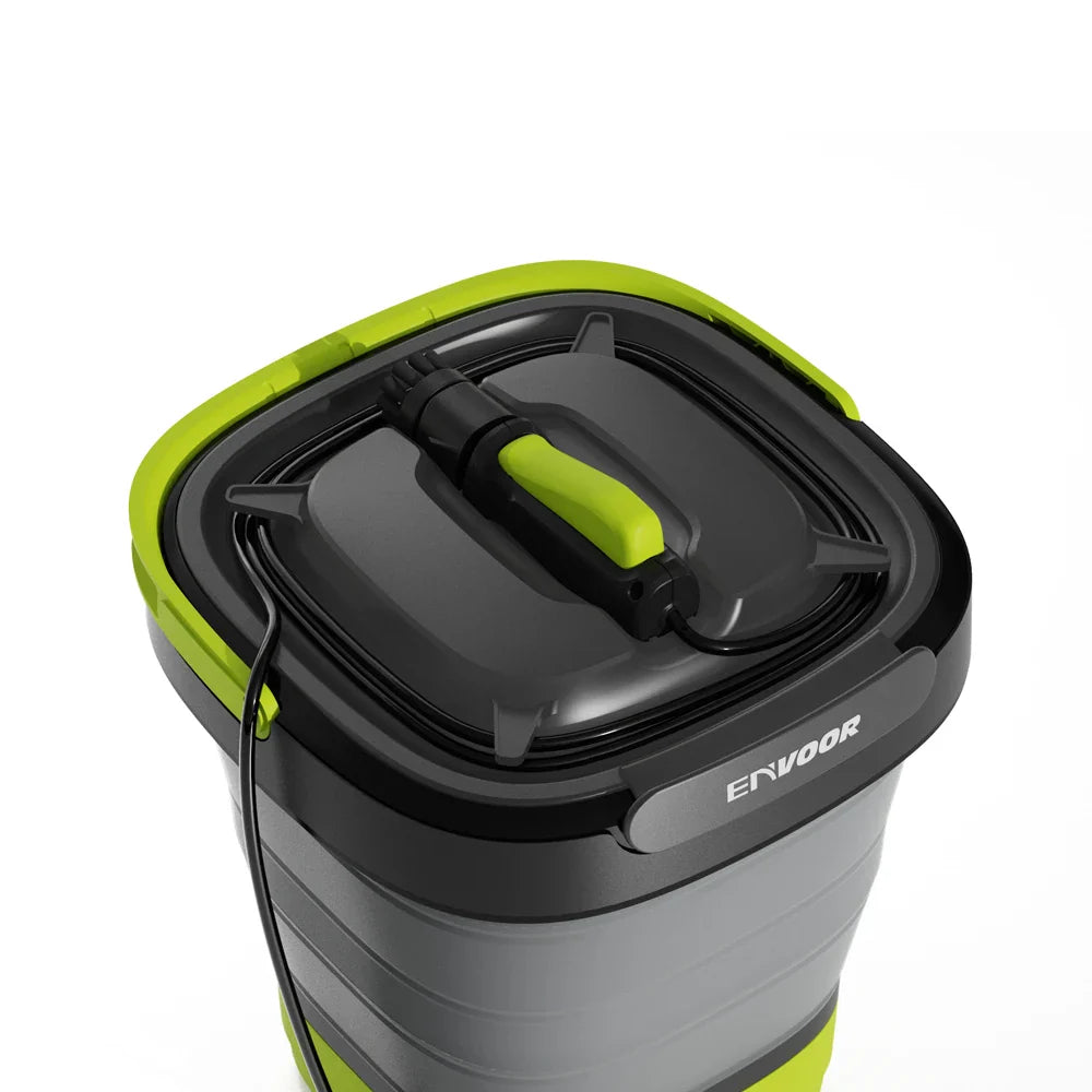KTX-443923 12V Cordless Multifunctional Folding Cleaning Machine with Integrated Water Tank for Portable Car Washing and Showering