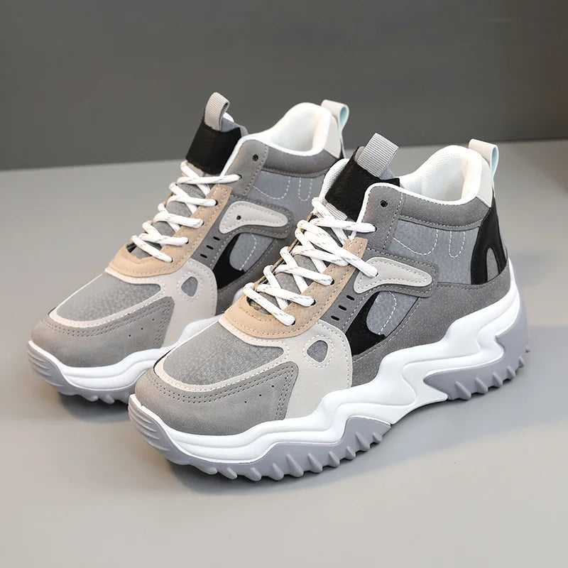 KTX-474899 SHY02 New Colored Fashion Casual Shoes 2023 Autumn Versatile Breathable Sports Shoes Elevated Student Running Shoes
