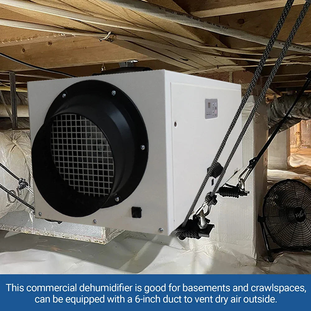 KTX-127443 Whole Home Commercial Dehumidifier 70PPD - Efficient Moisture Control System