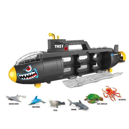 KTX-835475 High-Speed Remote Control Submarine Toy for Kids - Battery-Powered Diving Model
