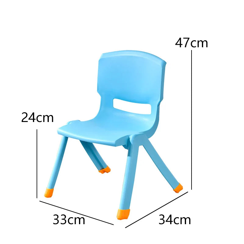 KTX-972499 Durable Plastic Stacking Chair for Children - Ideal for Schools, Daycares and Nurseries