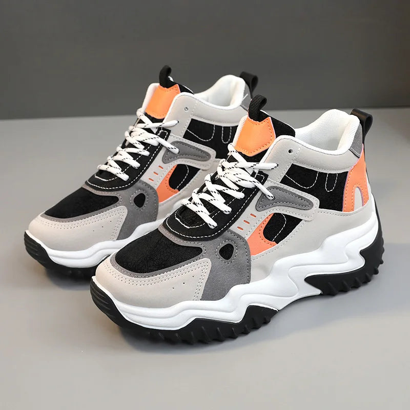KTX-474899 SHY02 New Colored Fashion Casual Shoes 2023 Autumn Versatile Breathable Sports Shoes Elevated Student Running Shoes