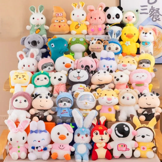 KTX-523539 Creative 7 Inch Animal Plush Toys for Weddings and Events