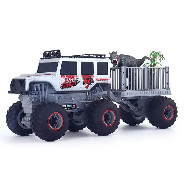 KTX-623059 6WD Off-road Remote Control Truck 1/16 Scale 2.4G High-Speed Electric Vehicle for Kids