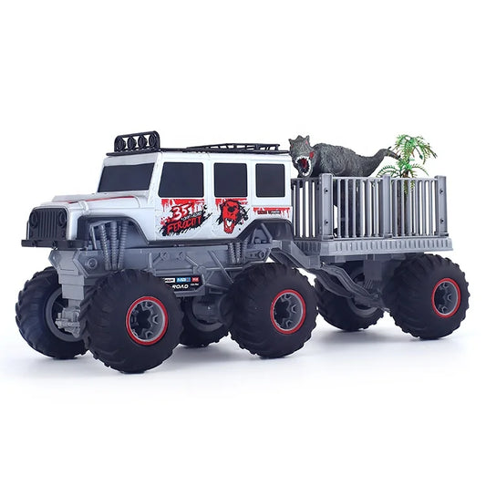 KTX-623059 6WD Off-road Remote Control Truck 1/16 Scale 2.4G High-Speed Electric Vehicle for Kids