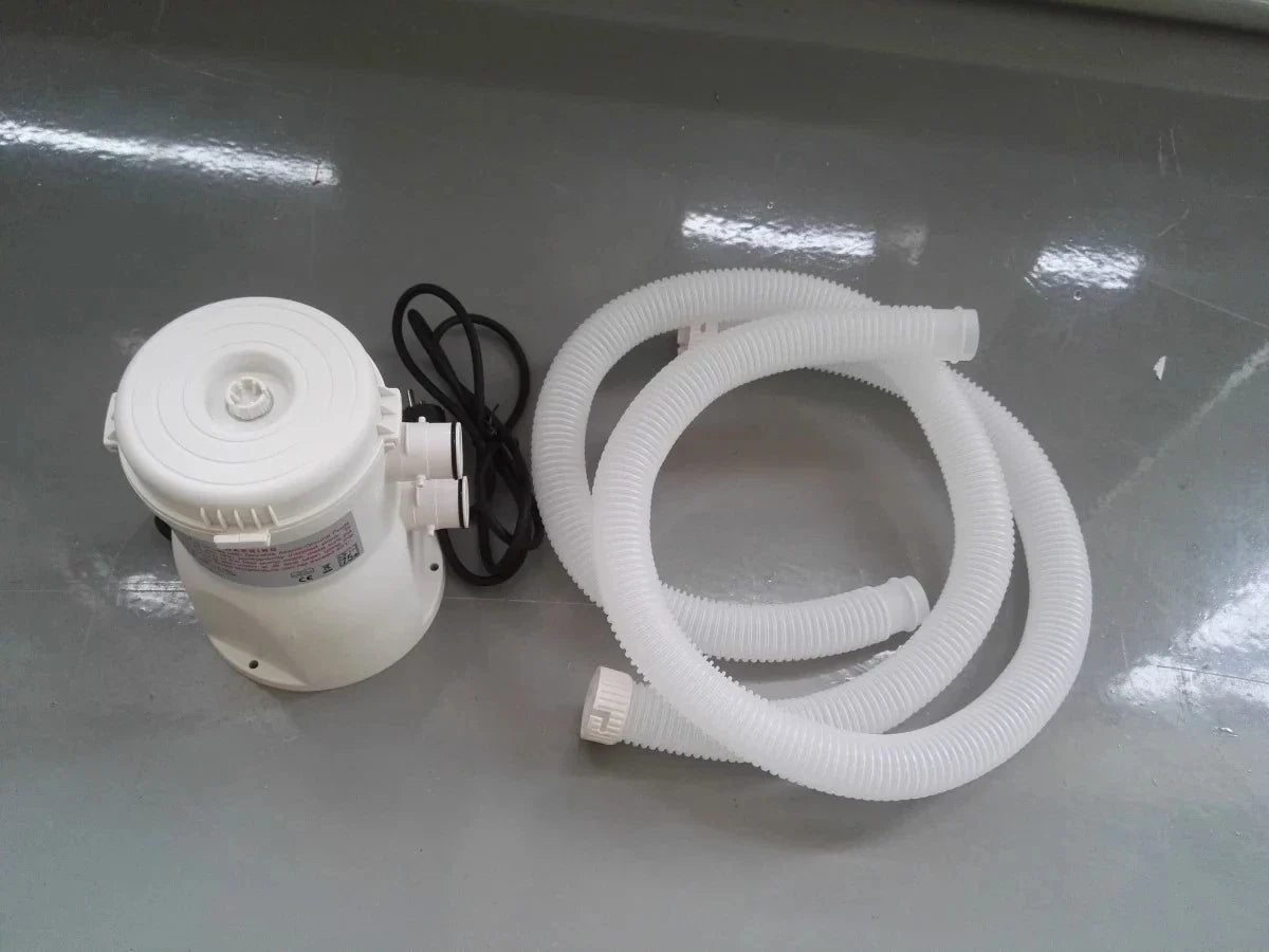 KTX-913875 Rectangular Inflatable Steel Frame Above Ground Swimming Pool for Outdoor Fun