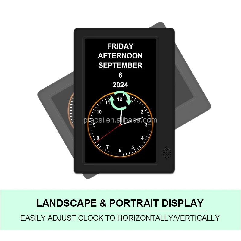KTX-180883 Large Display Digital Calendar Clock for Memory Loss and Dementia Care