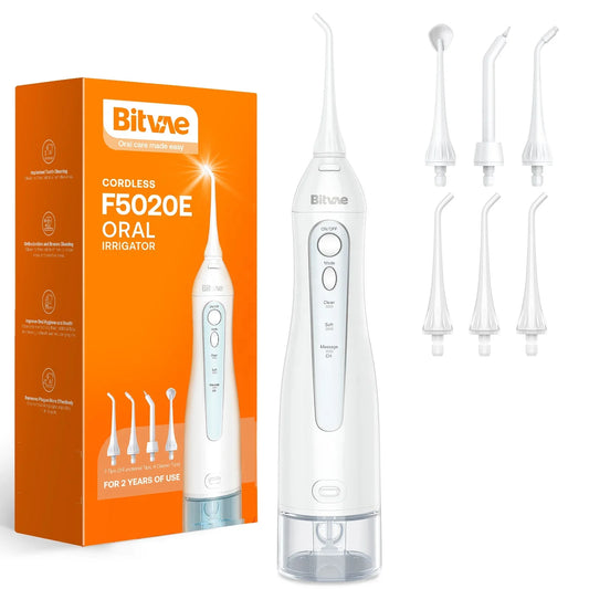 KTX-323347 Portable Cordless Electric Water Flosser with 300ML Water Tank and 3 Modes for Travel
