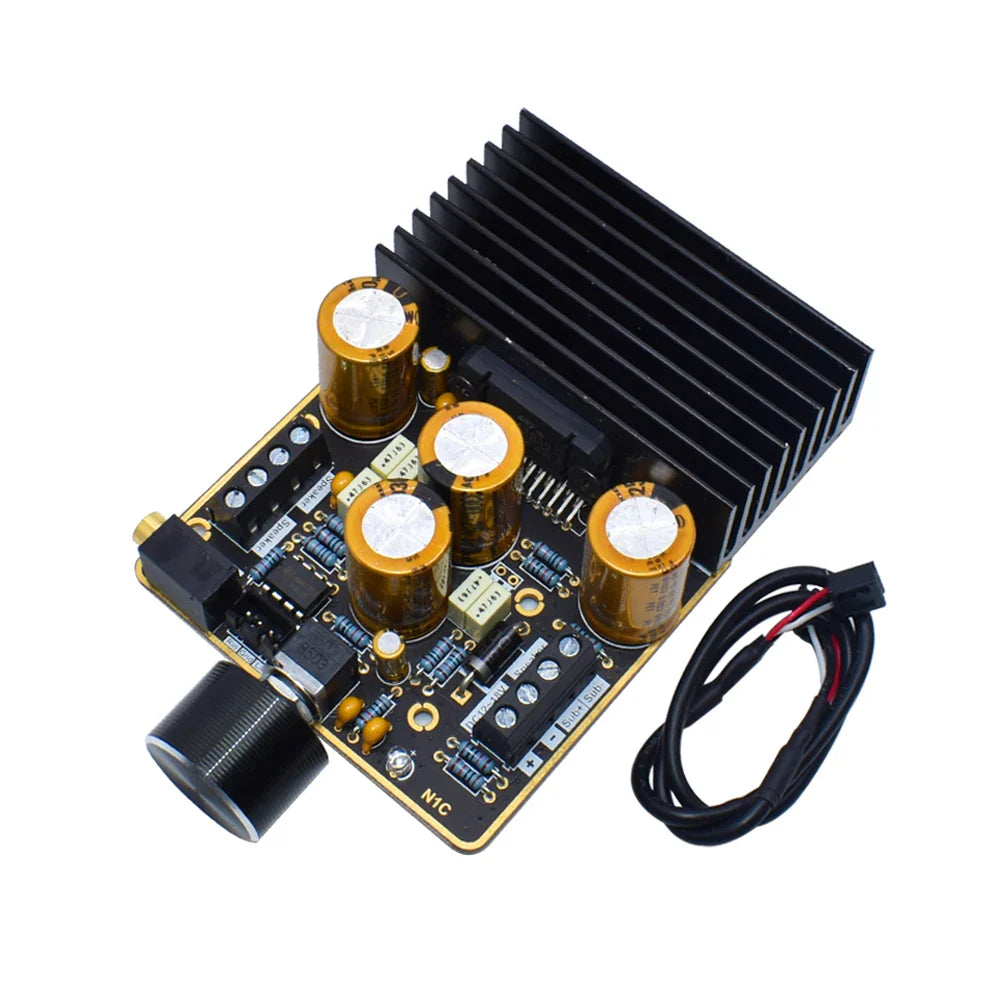 KTX-793491 2.1 Channel Class AB Amplifier Board, 2x80W + 120W High Power Vehicle Digital Amplifier for Pure Bass Sound