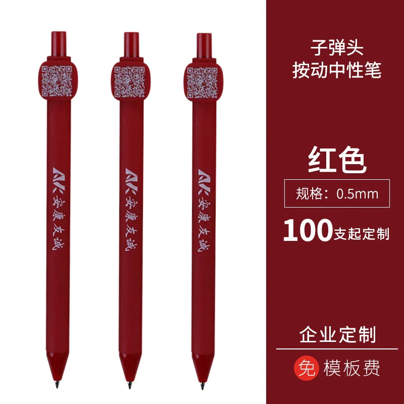 KTX-931091 Customised Plastic Writing Pens in Assorted Colours for Marketing and Office Use
