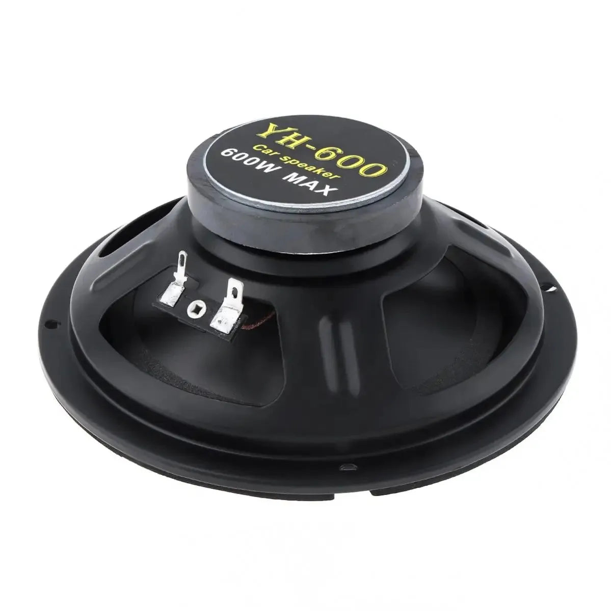 KTX-647251 6.5 Inch Coaxial Car Speakers, 600W 2-Way Subwoofer, Full Range Automotive Audio System, Universal Fit, Impedance 4Ω