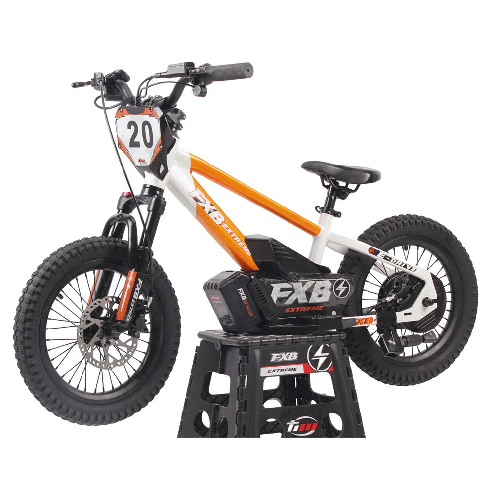 KTX-590035 16-Inch Electric Balance Bike for Kids, 400W Brushless Motor, Hydraulic Brakes, Aluminum Frame, Max Speed 30 km/h