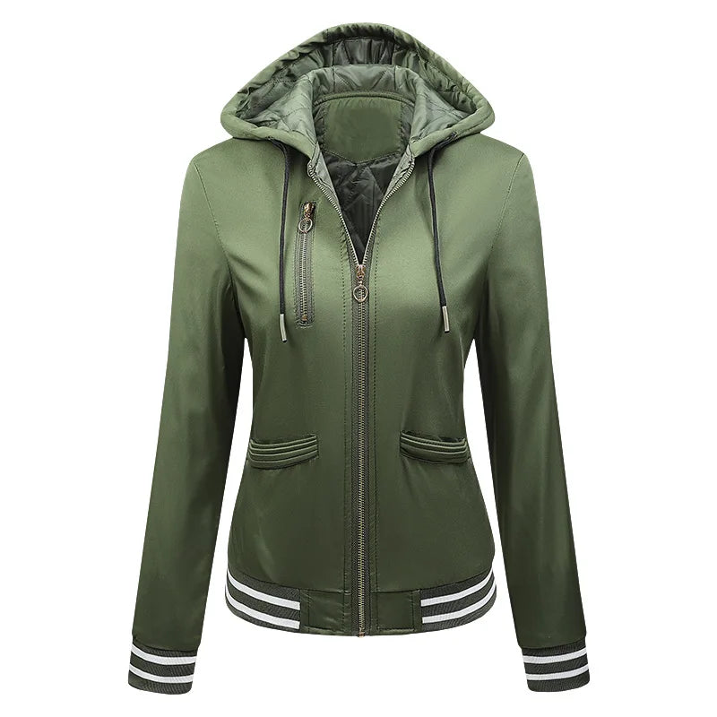 KTX-783315 Jacket Custom Winter Women's Baseball Suit Clothing Thick Plus Size Men's Jackets Standing Collar Zippered Brand Jacket