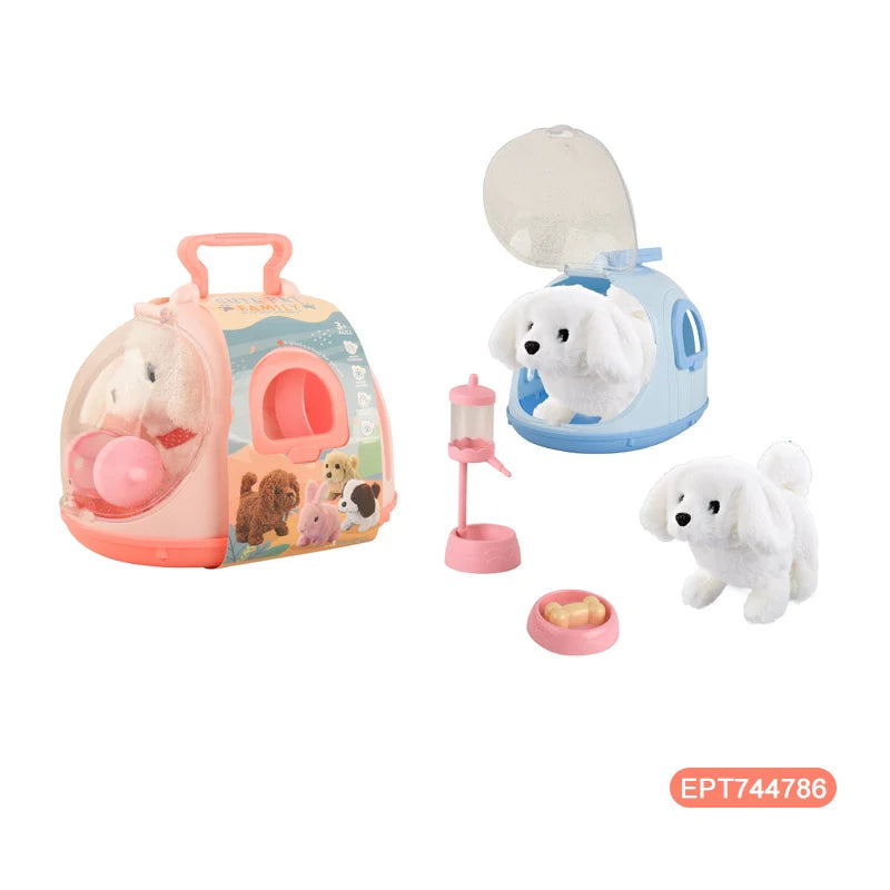 KTX-572179 Battery-Operated Plush Chick Toy with Sound for Kids Ages 2-7