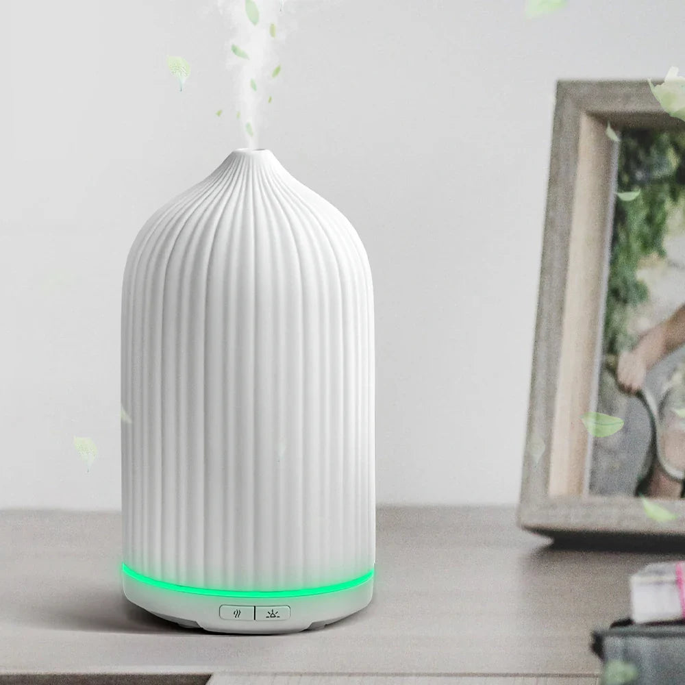 KTX-815891 Waterless Ceramic Essential Oil Diffuser with Auto Shut-Off Function