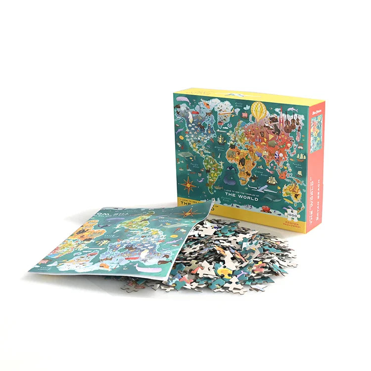 KTX-366291 Custom 1000 Piece Jigsaw Puzzle for Adults - Personalised Design