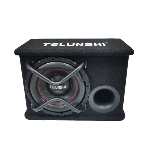 KTX-728595 10 Inch Dual Magnet Car Subwoofers with Built-in Amplifier for Truck and Car Audio Systems
