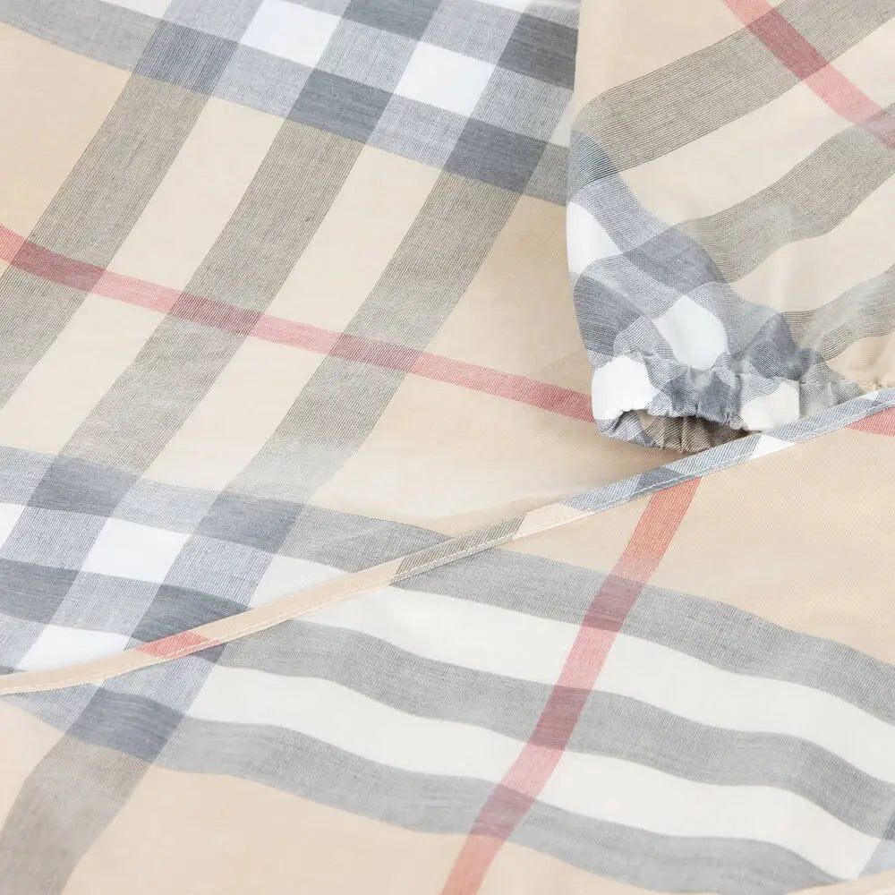 KTX-097491 Plastic Backed Baby square Bib Manufacturers Strap Print