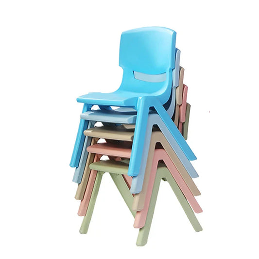 KTX-710355 Colourful Stackable PP Plastic Chairs for Kids – Indoor Use Furniture