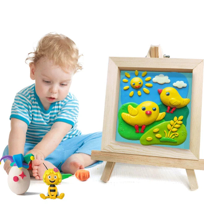 KTX-587347 Handcrafted Wooden 3D Picture Frame for Custom Displays