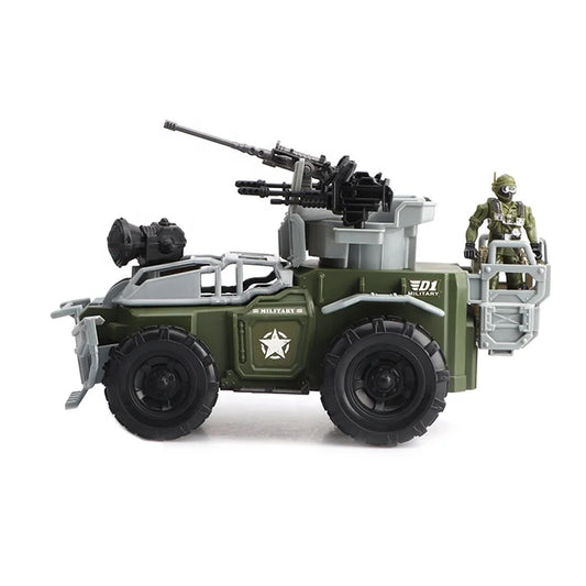 KTX-769939 Military Action Play Set Toy for Boys Ages 4-12, Includes Soldier Accessories, Plastic, In-Stock