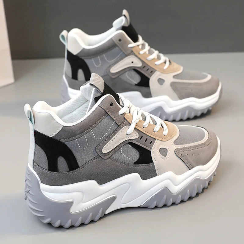 KTX-474899 SHY02 New Colored Fashion Casual Shoes 2023 Autumn Versatile Breathable Sports Shoes Elevated Student Running Shoes