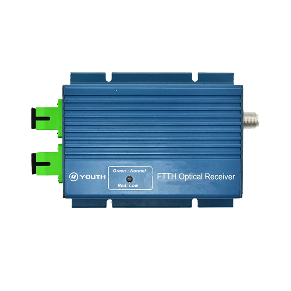 KTX-106515 Mini Optical Receiver HZY-0303AWD with WDM, Active Receiver in Metal Housing