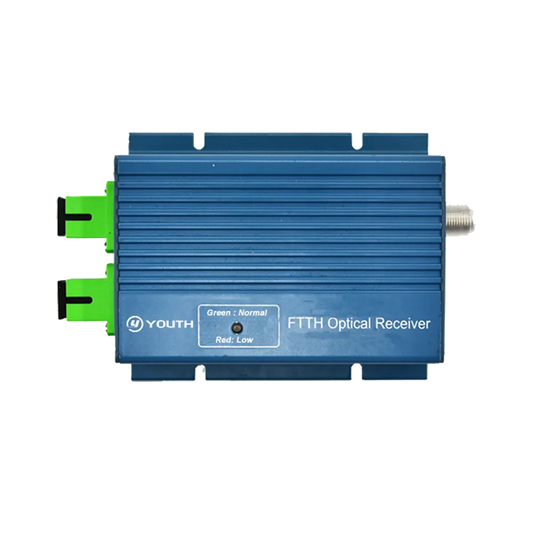 KTX-106515 Mini Optical Receiver HZY-0303AWD with WDM, Active Receiver in Metal Housing