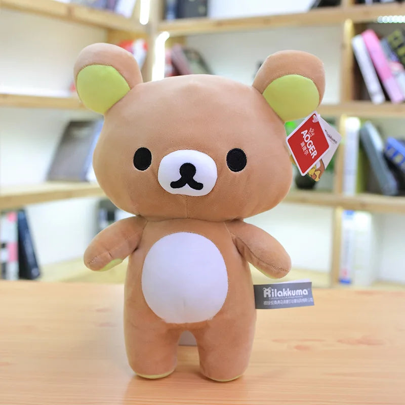 KTX-638803 Rilakkuma Couple Stuffed Plush Toy - Soft PP Cotton Animal Gift