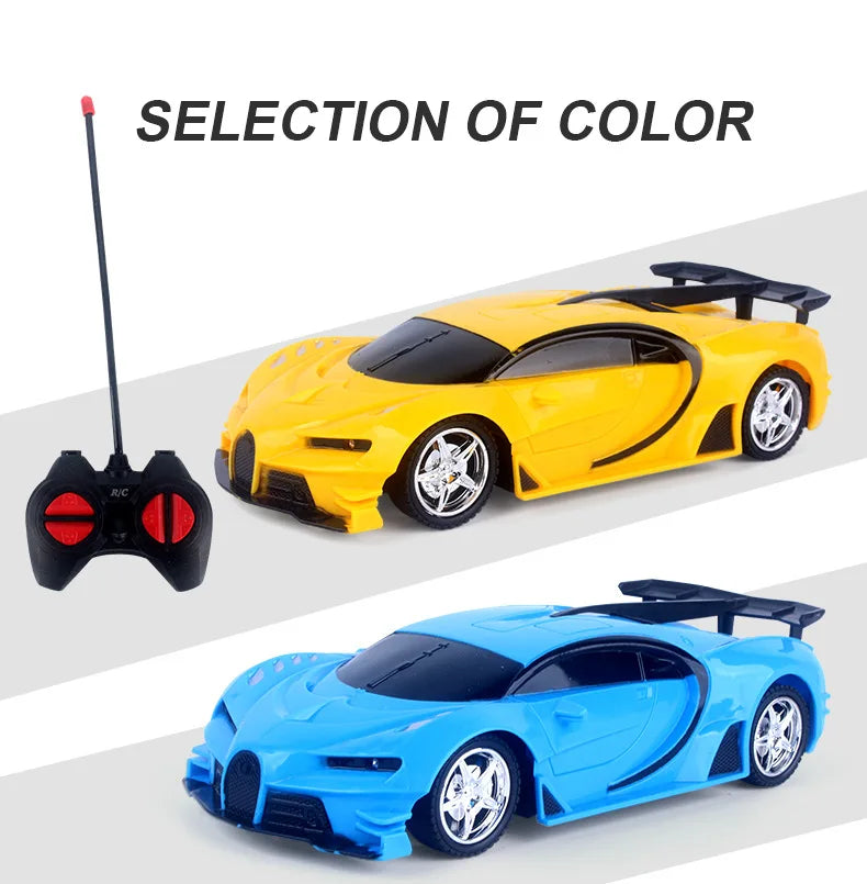 KTX-205907 Children's Remote Control Racing Car - 1:18 Scale Simulation Four-Way Vehicle
