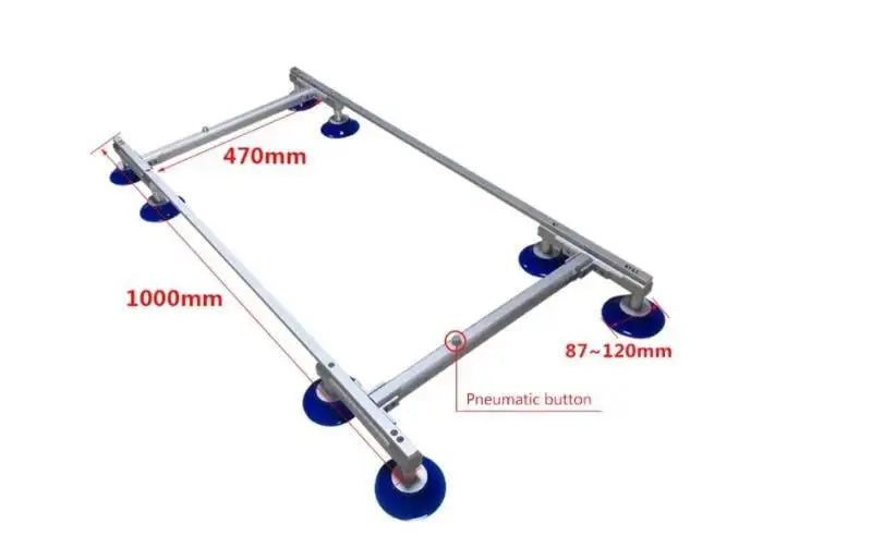 KTX-288467 Flexible 8PCS Suction Cup Set for LCD TV Screen and Glass Lifting