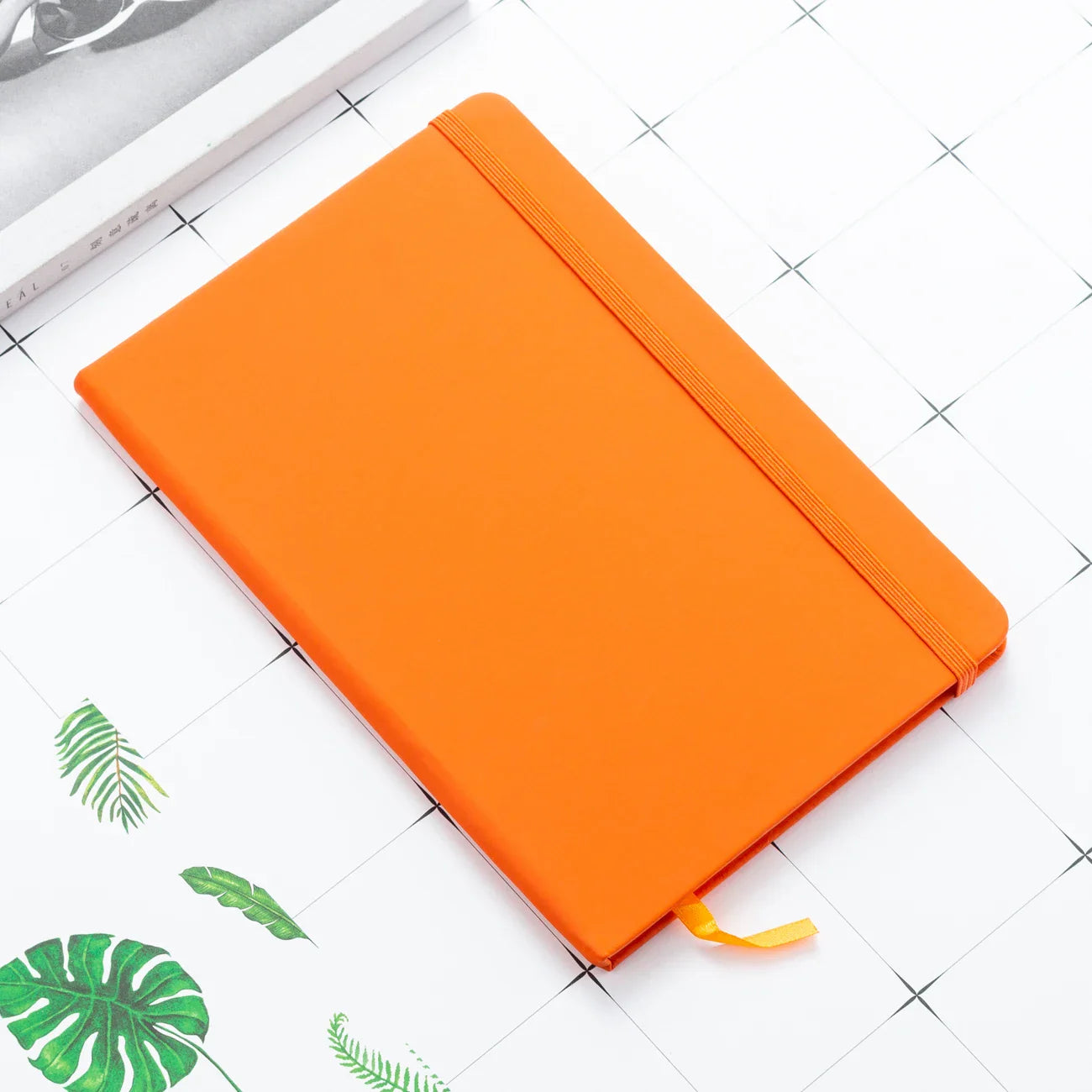 KTX-522067 Custom A5 Hardcover Journal Notebook with Embossed Logo in PU Leather
