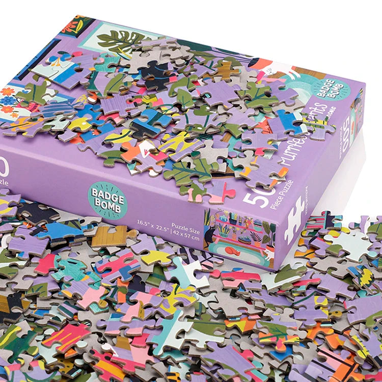 KTX-545939 Custom 500-Piece Jigsaw Puzzle for Creative Fun and Family Bonding