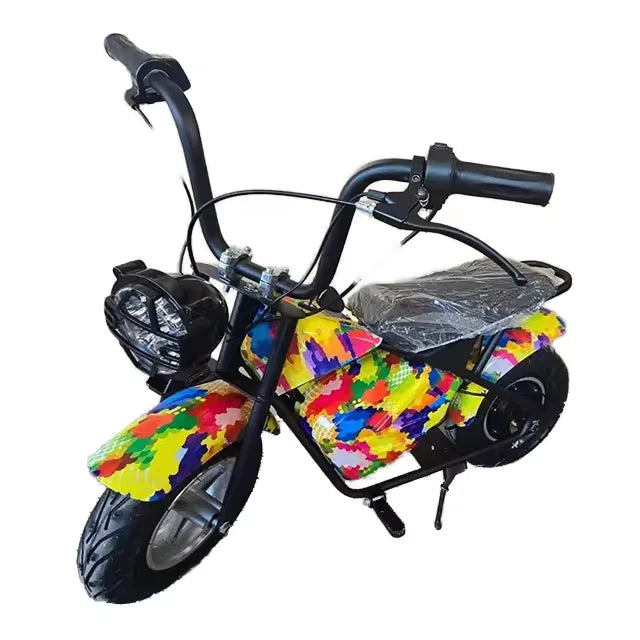 KTX-322451 350W 36V Mini Electric Motorcycle for Kids, 2-Wheel Off-Road Bike with Headlights, Max Speed 40km/h, 70kg Load Capacity