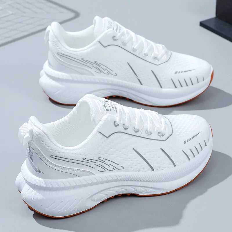 KTX-081683 K2501 New Mesh Breathable Casual Shoes Summer Versatile Lightweight Sports Shoes Student Durable Running Shoes