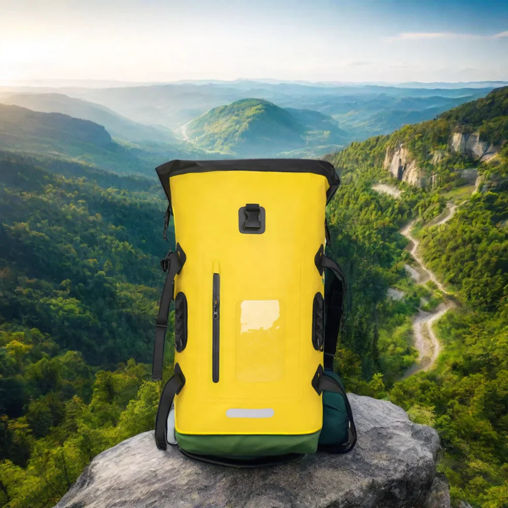 KTX-469779 Waterproof Foldable Backpack 32L with Flipper Pocket for Outdoor Activities and Camping