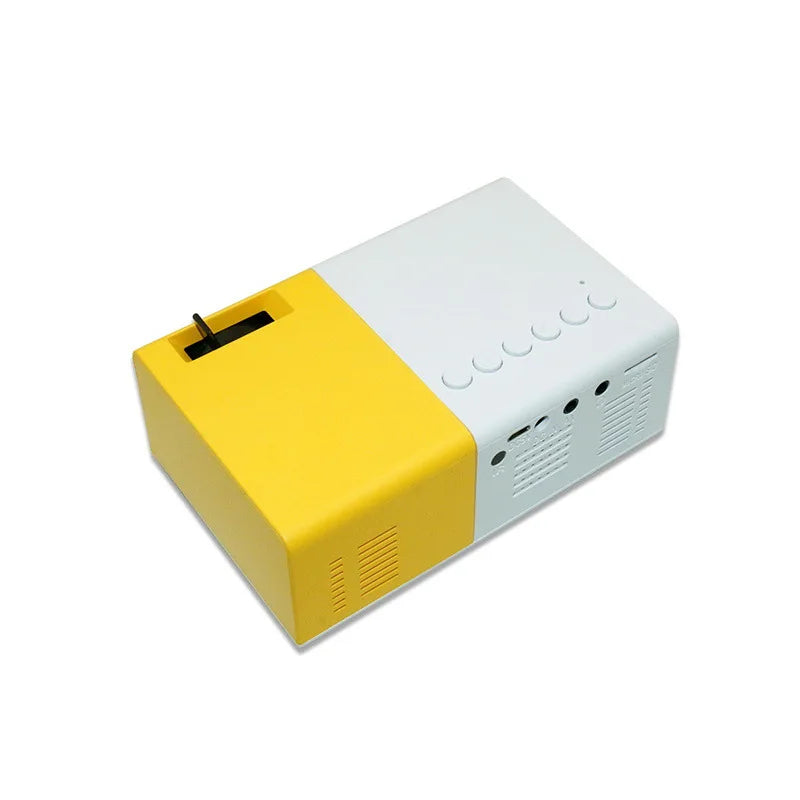 KTX-140435 Portable Mini Projector with 1080P Support and LED Technology for Home Entertainment