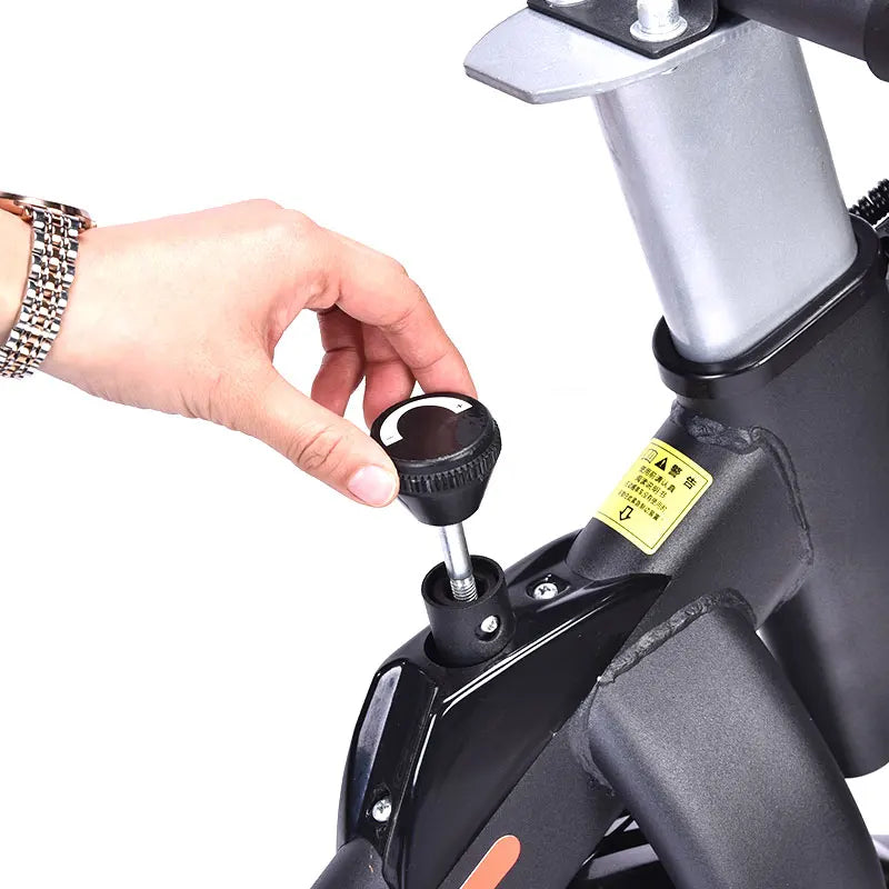 KTX-649427 Professional Stationary Spinning Exercise Bike with Adjustable Resistance and Ergonomic Design