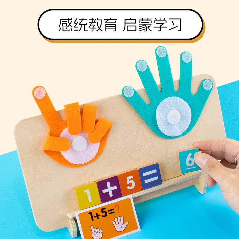 KTX-049811 Montessori Digital Teaching Aids for Kindergarten - Math and Cognitive Learning Toys