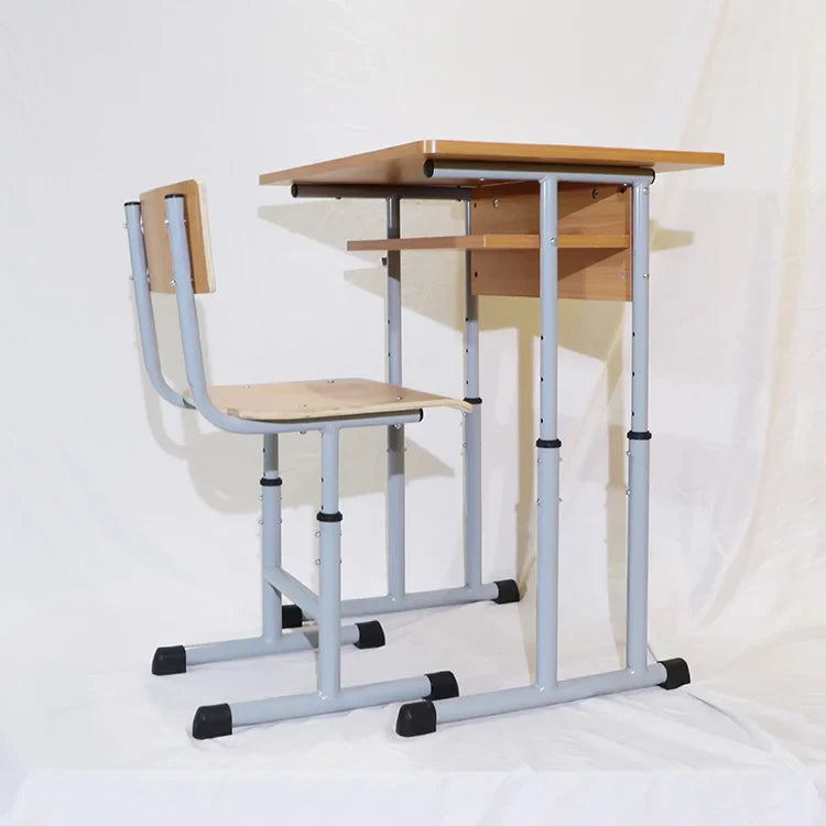 KTX-745683 Wooden Classroom Student Desk and Chair Set for Middle School