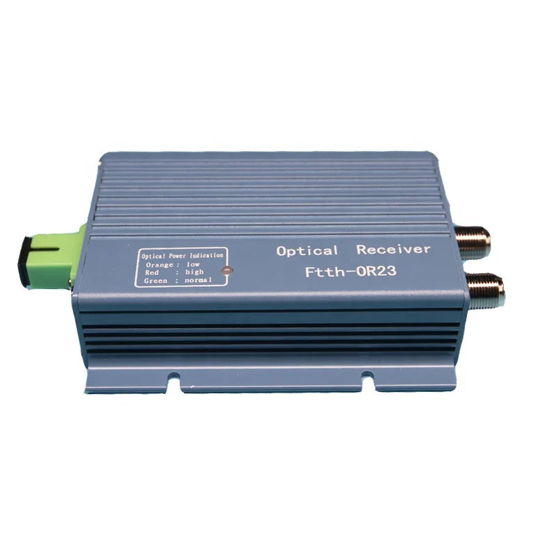 KTX-434195 High Level 100dBuV Optical Receiver OR23B for CATV FTTH - Dual Output, 1550nm SC Connector