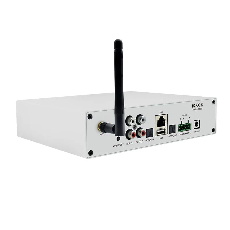 KTX-466963 Power Amplifier with Wifi and Bluetooth, Airplay 2.0, Class D DSP Technology for Home Audio System
