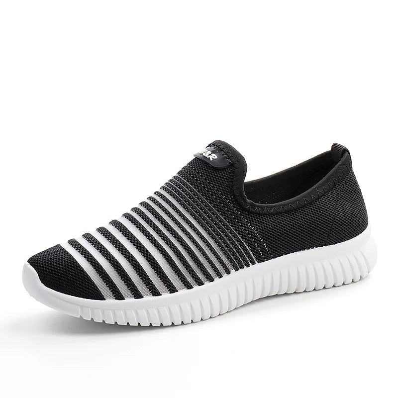 KTX-900883 5577 New Light Plus Size Loafers Sneakers Breathable Casual Walking & Summer Running Shoes Slip-On Style