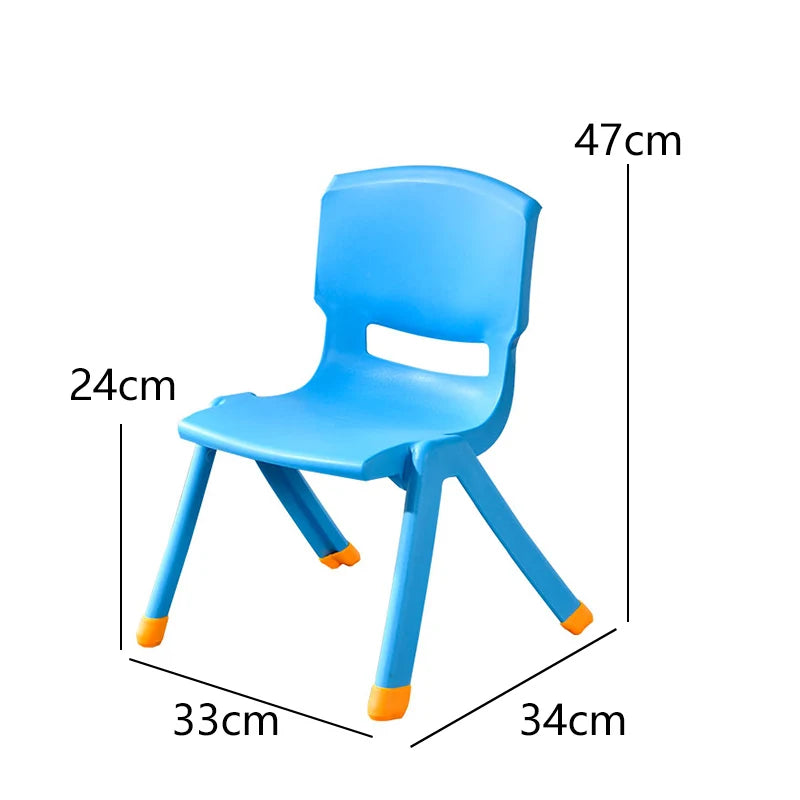 KTX-972499 Durable Plastic Stacking Chair for Children - Ideal for Schools, Daycares and Nurseries