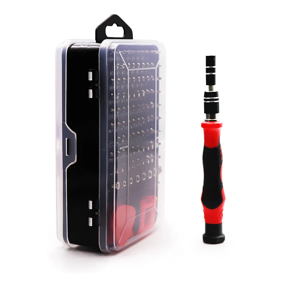 KTX-952403 115-in-1 Magnetic Mini Precision Screwdriver Set with 6 Precision Screwdrivers for Versatile Repair Tasks